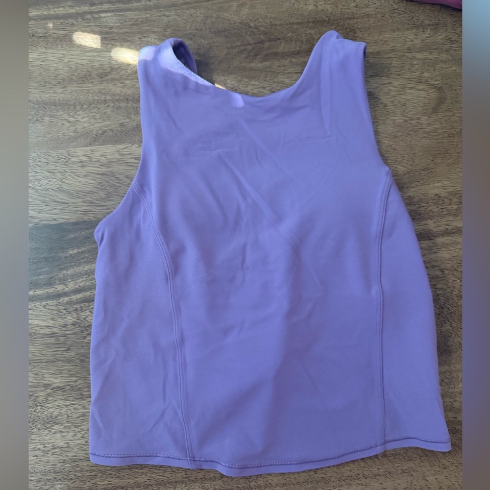 Lululemon Open Back Tank Top